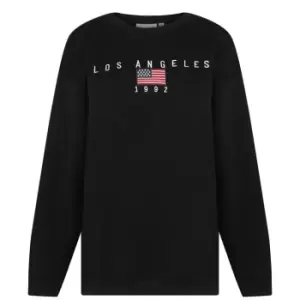 Daisy Street LA Sweatshirt - Black