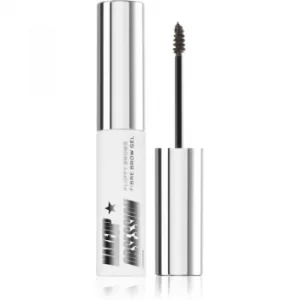 Makeup Obsession Fluffy Brow Setting Gel for Eyebrows Shade Dark Brown 6ml