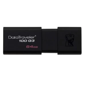 Kingston DataTraveler 100 G3 64GB USB Flash Drive