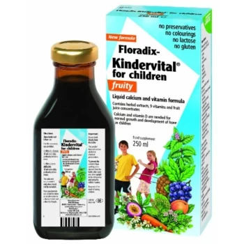 Floradix Kindervital - Childrens Fruity Formula - 250ml - 96149 - Salus