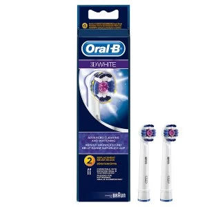 Oral B Oral-B 3D White Brush Heads - Pack of 2