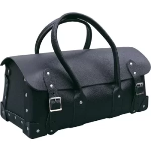 405MM Barn Type Black Leather Tool Bag