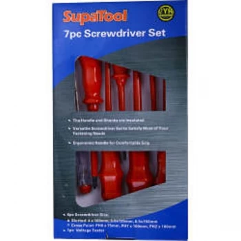 SupaTool Screwdriver Set 7 Piece