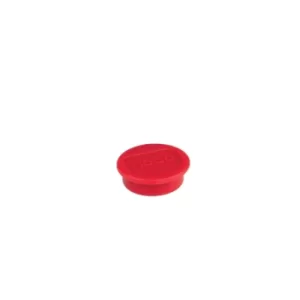 Magnetic Whiteboard Magnets 10 Pack 24MM Coloured Magnets Red