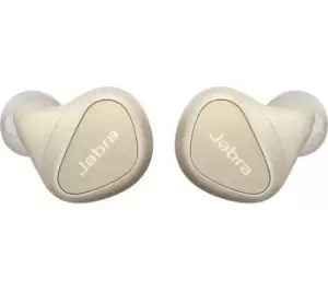 JABRA Elite 5 Wireless Bluetooth Noise Cancelling Earbuds - Gold Beige, Brown,Gold,Cream
