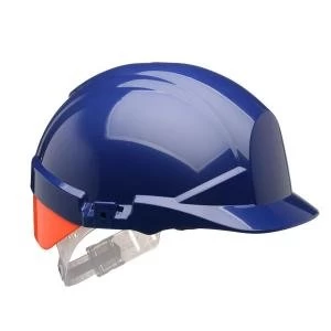 Centurion Reflex Safety Helmet Blue with Orange Rear Flash Blue Ref