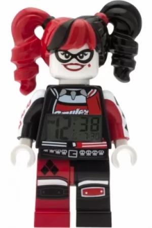 Childrens LEGO Batman Movie Harley Quinn minifigure clock Alarm Watch 9009310