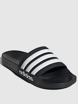 adidas Adilette Shower - Black/White, Size 11, Men