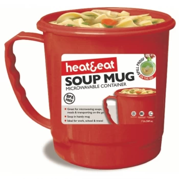 Pendeford Heat & Eat Soup Mug Assorted Colours