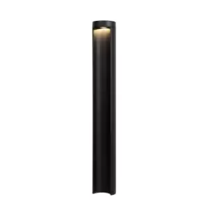 Combo Modern Tall Bollard Light Outdoor - Ø9cm - LED - 1x9W 3000K - IP54 - Black
