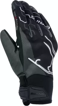 Bering Walshe Motorcycle Gloves, black-grey, Size XL, black-grey, Size XL