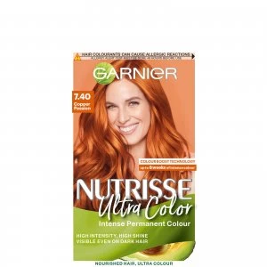 Garnier Nutrisse Ultra Copper Passion 7.40 Hair Colour