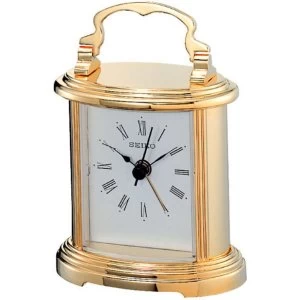 Seiko Mantel Alarm Clock - Gold