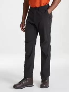 Craghoppers Kiwi Pro Softshell Trousers - Black, Size 38, Men
