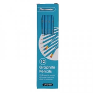 Classmaster HB Pencils Eraser Tip GP12HBET