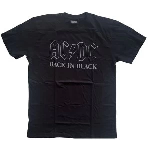 AC/DC - Back In Black Unisex Medium T-Shirt - Black