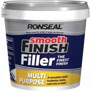 Ronseal Smooth Finish Multi Purpose Interior Wall Ready Mix Filler 2.2kg