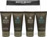 Molton Brown Gift Set 2 x 30ml Coastal Cypress & Sea Fennel Body Wash + 2 x 30ml Ylang Ylang Body Lotion