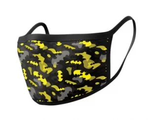 Batman (Camo Yellow) 2 pack Face Covering