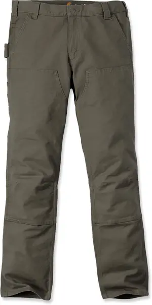 Carhartt Duck Double Front, cargo pants , color: Dark Grey (217) , size: W34/L34