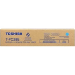 Toshiba T-FC28E-C Cyan Laser Toner Ink Cartridge