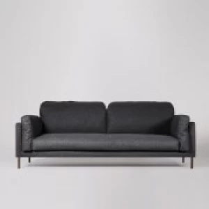 Swoon Munich Smart Wool 3 Seater Sofa - 3 Seater - Anthracite
