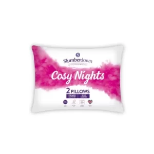 Slumberdown Cosy Nights Firm Pillow Pack of 2
