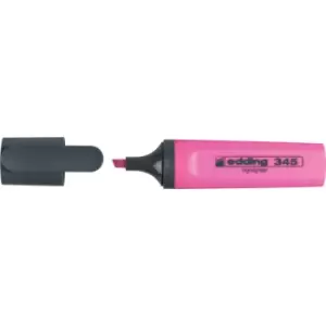 Edding 345OI Highlighter Pink (Pack-10)