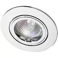 ROBUS ZAK GU10 Downlight 50W IP20 82mm Brushed chrome Dimmable - R208SCN-13