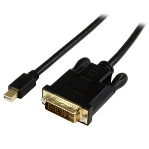 Startech 0.9m Mini DisplayPort to DVI Active Adapter Converter Cable - Black