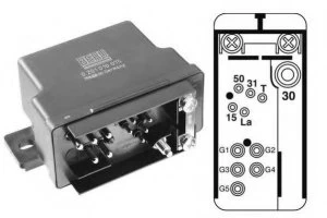 Beru GR075 / 0201010075 Glow Plug Control Unit Replaces 005 545 40 32