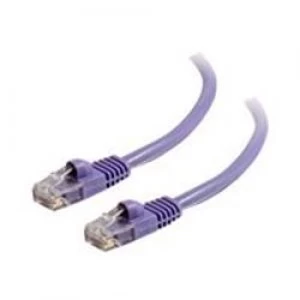 C2G 7m Cat5E 350 MHz Snagless Patch Cable - Purple