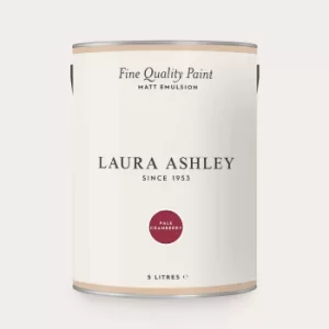 Laura Ashley Matt Emulsion Paint Pale Cranberry 5L