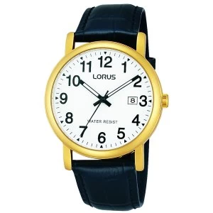 Lorus RG836CX9 Mens Classic Gold Plated Watch