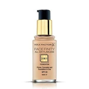 Max Factor Face Finity 3-In-1 Foundation Nude 47 Nude
