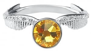 Harry Potter Golden Snitch Ring silver coloured