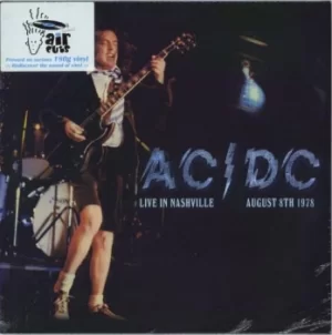 AC/DC Live In Nashville, August 8th 1978 2016 UK vinyl LP ACLP8033