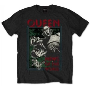 Queen 'News of the World' Mens XX-Large T-Shirt - Black