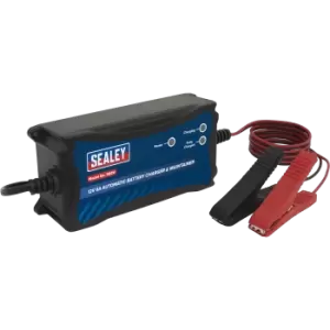 Sealey SBC6 Battery Charger & Maintainer 12V 6A Automatic