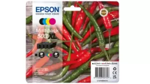 Epson Chillies 503XL Black and Tri Colour Ink Cartridge