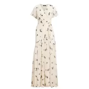 Lauren by Ralph Lauren Lauren by Ralph Lauren Erja Short Sleeve Gown Womens - Multi