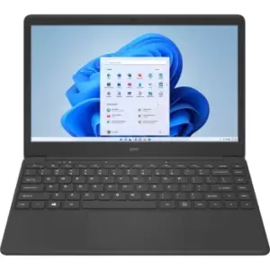 GEO GeoBook 140 14" Laptop includes Microsoft 365 Personal 12-month subscription with 1TB Cloud Storage [2022] - Black