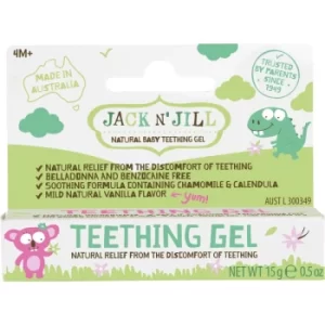 Jack N' Jill Teething Gel Soothing Gel for teething 4m+ 15 g
