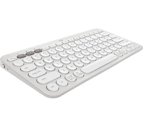Logitech Pebble Keys 2 K380s - Tonal White