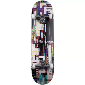 Rampage Complete Skateboard, Glitch Flicker