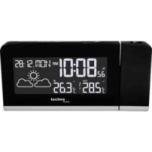 Techno Line WT 539 WT 539 Radio Alarm clock Digital Black