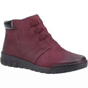 Fleet & Foster Womens Carmen Zip Up Leather Ankle Boots UK Size 5 (EU 38)