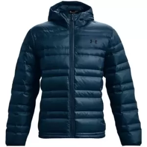 Under Armour Armour Armour Down Hooded Jacket Mens - Blue