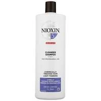 Nioxin 3D Care System System 5 Step 1 Cleanser Shampoo: For Chemically Treated Hair With Light Thinning 1000ml