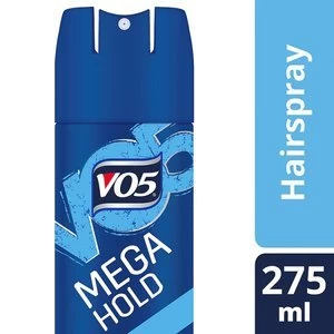 VO5 Mega Hold Hairspray 275ml